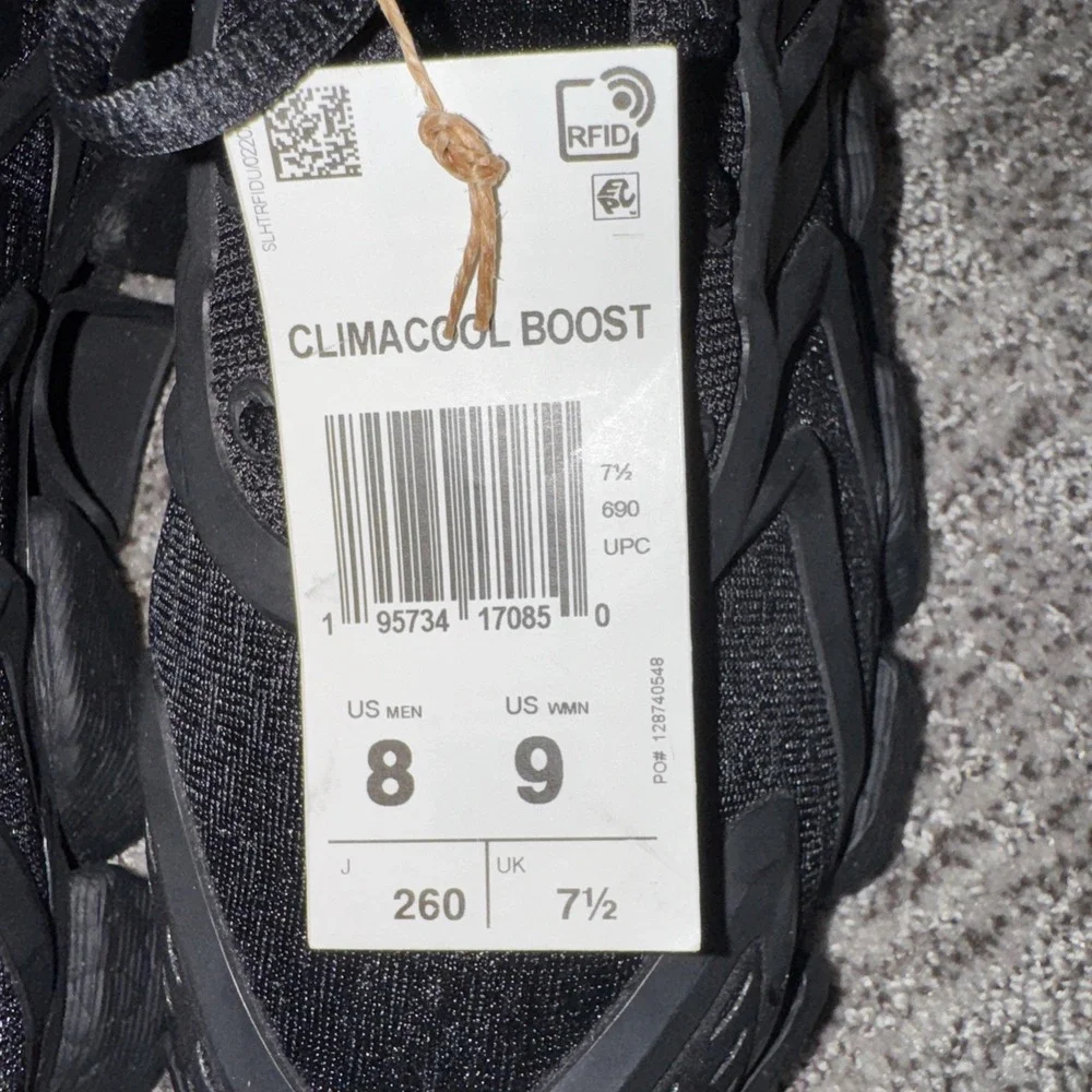 Size 8 - adidas Climacool Carbon Black‎ Running shoes Low-top Men GX5487- NWT - Picture 6 of 7
